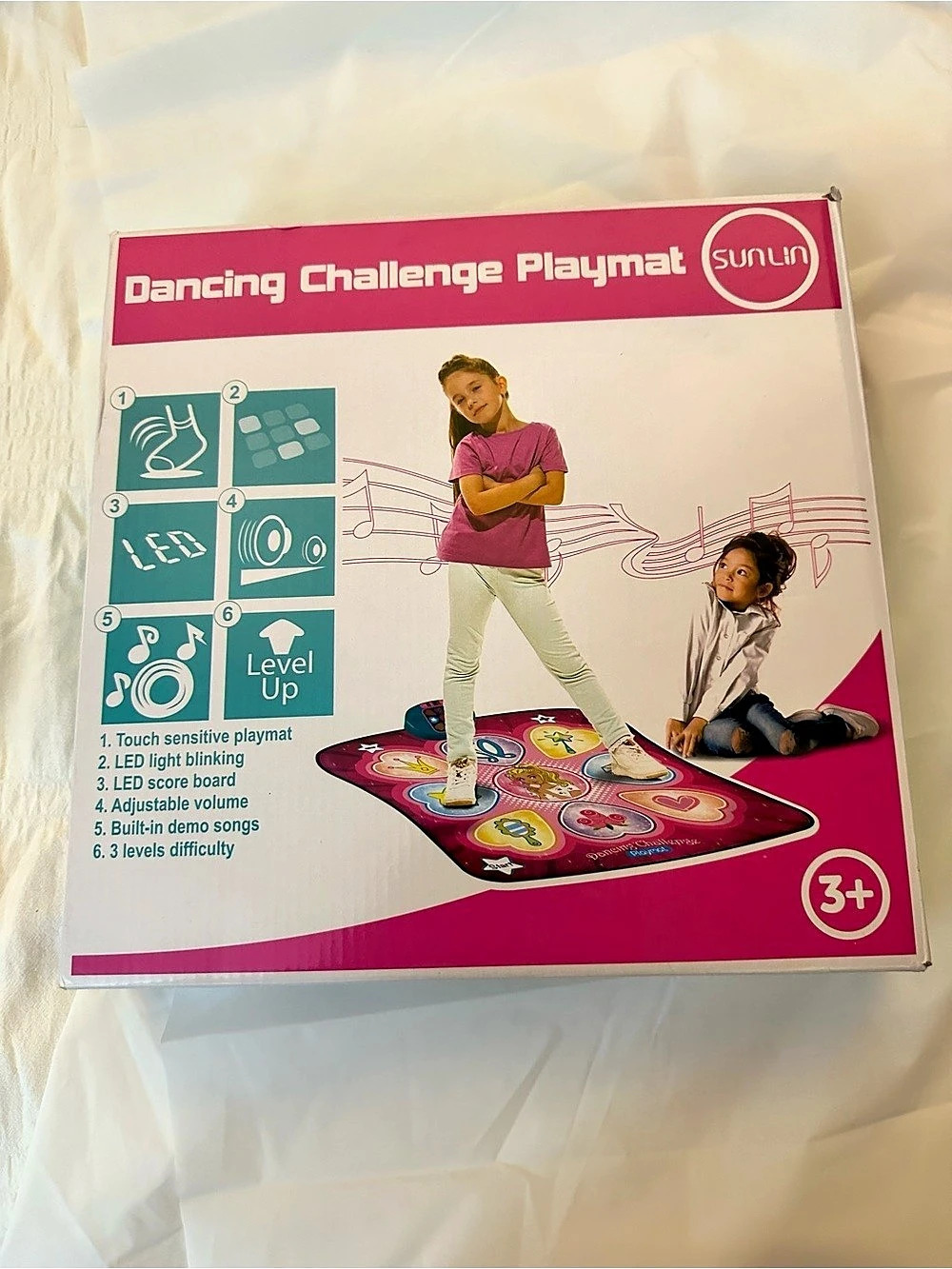 Sunlin Dancing Challenge Playmat Interactive Dance Mat